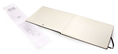 Блокнот для акварели Moleskine ART WATERCOLOR ARTMM804 Large 130х210мм 72стр. твердая обложка черный