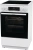 Плита Электрическая Gorenje GEC5C61WG белый стеклокерамика (без крышки)