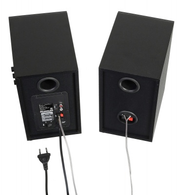 Колонки Оклик OK-166 BT 2.0 черный 40Вт BT