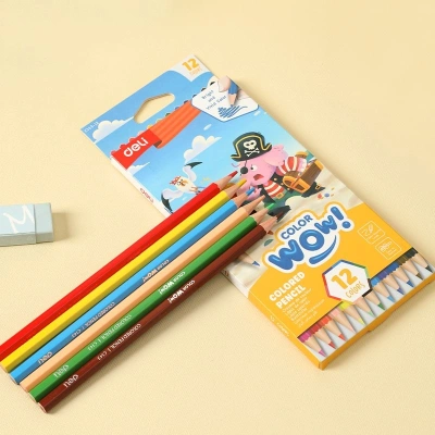 Карандаши цв. Deli EC143-12 Colorwow 12цв.