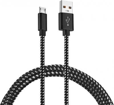 Кабель Buro Braided BHP RET MICUSB-BR USB (m)-micro USB (m) 1м черный