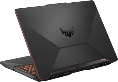 Ноутбук Asus TUF Gaming A15 FA506NCQ-HN031 Ryzen 7 170 16Gb SSD512Gb NVIDIA GeForce RTX 3050 4Gb 15.6" IPS FHD (1920x1080) без ОС black WiFi BT Cam (90NR0QE7-M001A0)