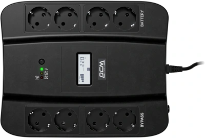 Источник бесперебойного питания Powercom Spider SPD550EU 330Вт 550ВА черный