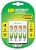 Зарядное устройство GP Rechargeable E411/100AAAHCCS-2CR1 AA/AAA NiMH 1000mAh (4шт) блистер