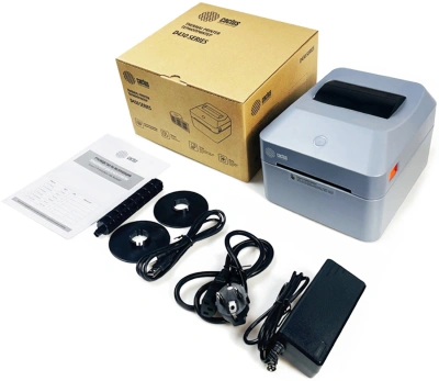 Термопринтер Cactus CS-TP-D430U 203dpi 160мм/с/USB для печ.этик. черный