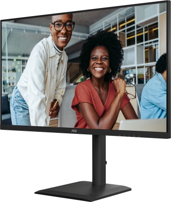 Монитор AOC 31.5" Q32E4U черный IPS LED 4ms 16:9 HDMI M/M матовая HAS Piv 350cd 178гр/178гр 2560x1440 100Hz DP 2K USB 9.01кг