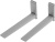 Кронштейн для СВЧ Holder MWS-2005 серебристый макс.40кг настенный фиксированный Кронштейн для СВЧ Holder MWS-2005 серебристый макс.40кг настенный фиксированный