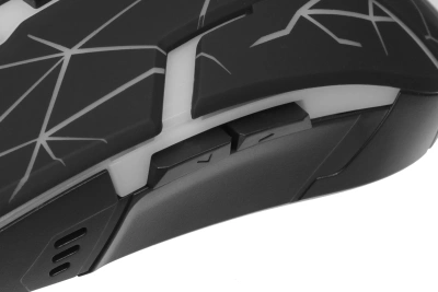 Мышь Оклик 701G черный оптическая 3600dpi USB для ноутбука 6but (1884623)