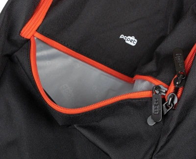 Рюкзак для ноутбука 15.6" PC Pet PCPKB0115BN коричневый/оранжевый полиэстер