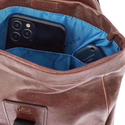 Рюкзак слинг Piquadro Harper CA5678AP/TM темно-коричневый натур.кожа