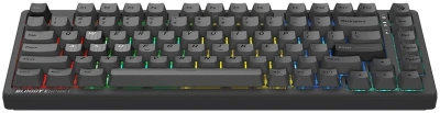 Клавиатура A4Tech Bloody MS76 темно-серый USB Multimedia for gamer LED (MS76) кабель 1.8м