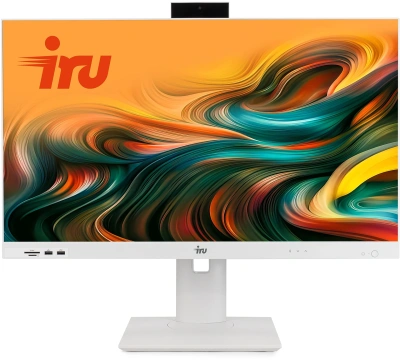 Моноблок IRU Strato 27IW 27" QHD i5 1235U (1.3) 16Gb SSD512Gb UHDG CR без ОС GbitEth WiFi BT 65W Cam белый 2560x1440 (RUS)