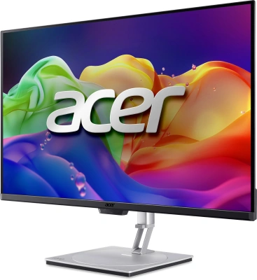 Монитор Acer 31.5" ProCreator PE320QKXsmiiphuzx черный QD OLED LED 16:9 HDMI M/M матовая HAS Piv 250cd 178гр/178гр 3840x2160 240Hz FreeSync Premium Pro DP 4K USB 7.49кг