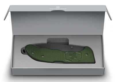 Нож перочинный Victorinox Evoke BSH Alox Olive (0.9425.DS24) 136мм 4функц. оливковый подар.коробка