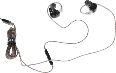 Гарнитура внутриканальные Fiio JD1 1.2м черный проводные крепление за ухом (80003799)