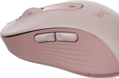 Мышь Logitech M650 розовый оптическая 4000dpi беспров. BT/Radio USB 4but (910-006391)