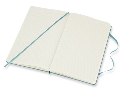 Блокнот Moleskine CLASSIC QP060B35 Large 130х210мм 240стр. линейка твердая обложка голубой