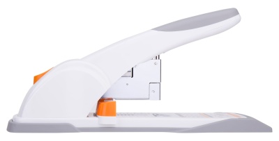 Степлер мощный Deli E0487 23/6 23/8 23/10 23/13 (80листов) ассорти/белый 100скоб коробка