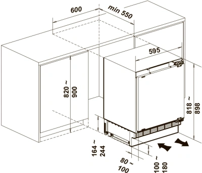 Freezer Lex FBI 101 DF
