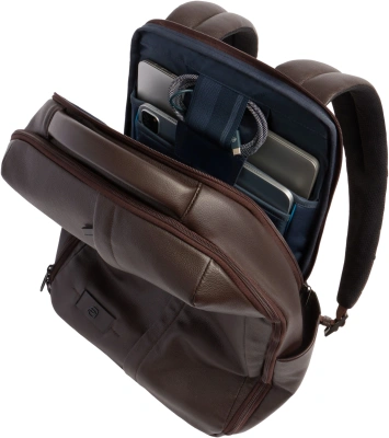 Рюкзак мужской Piquadro Russel CA6767W137/TM темно-коричневый натур.кожа