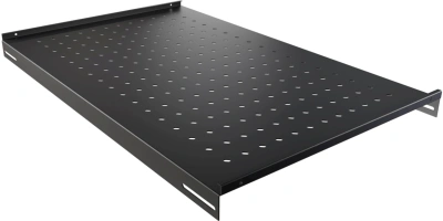 Полка стационарная NTSS NTSS-FS-1000-BL 1U нагр.:60кг. 750мм черный