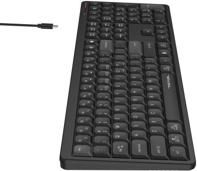 Клавиатура A4Tech FBX55C черный USB беспроводная BT/Radio slim Multimedia