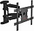 Кронштейн для телевизора Arm Media COBRA-60 черный 32"-65" макс.45кг настенный поворотно-выдвижной и наклонный