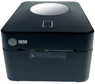 Термопринтер Cactus CS-TP-D410U 203dpi 160мм/с/USB для печ.этик. черный