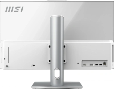 Моноблок MSI Modern AM272P 1M-678XRU 27" Full HD Core 7 150U (1.8) 16Gb SSD512Gb Graphics без ОС GbitEth WiFi BT 120W клавиатура мышь Cam белый 1920x1080