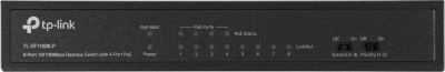 Коммутатор TP-Link TL-SF1008LP (L2) 8x100Мбит/с 4PoE 41W неуправляемый