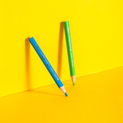 Карандаши цв. Deli EC114-12 Enovation трехгран. пластик 12цв. коробка/европод. (12шт)