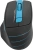 Мышь A4Tech Fstyler FG30S серый/синий оптическая 2000dpi silent беспров. USB 5but (FG30S BLUE)