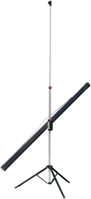 Экран на треноге Lumien 131" 244x244см Master View LMV-100105 1:1 напольный рулонный