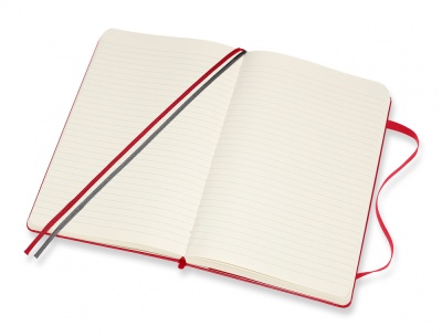 Блокнот Moleskine CLASSIC EXPENDED QP060EXPF2 Large 130х210мм 400стр. линейка твердая обложка красный