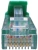 Патч-корд Suprlan 10-0156 UTP RJ-45 вил.-вилка RJ-45 кат.5E 0.5м зеленый LSZH 26AWG