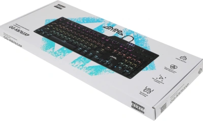 Клавиатура GMNG GG-KB765XP механическая черный USB Multimedia for gamer LED (1901096) кабель 1.8м