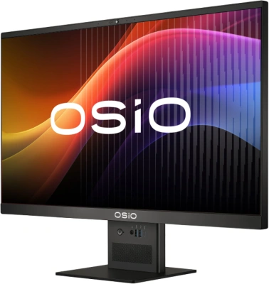 Моноблок Osio BaseLine B240i-024b 23.8" Full HD i3 1115G4 (3) 16Gb SSD512Gb UHDG без ОС GbitEth WiFi BT 84W Cam черный 1920x1080 (RUS)
