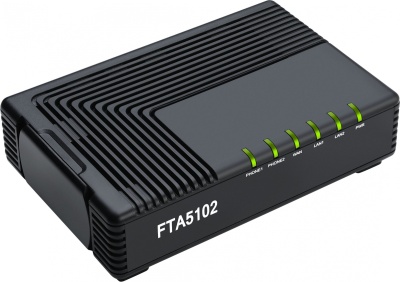 Шлюз IP Flyingvoice FTA5102 E2 черный