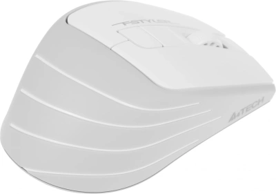 Мышь A4Tech Fstyler FG30S белый/серый оптическая 2000dpi silent беспров. USB 6but (FG30S WHITE)