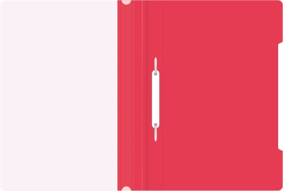 Папка-скоросшиватель Бюрократ -PS20RASP A4 прозрач.верх.лист пластик малиновый 0.12/0.16