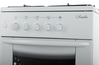 Плита Газовая Лысьва ГП 400 М2С-2у белый (без крышки) реш.сталь