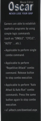 Мышь A4Tech X87 черный оптическая 2400dpi USB 8but (X87 (MAZE))