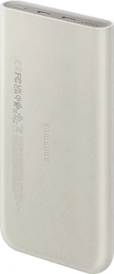 Мобильный аккумулятор Samsung EB-U2510 10000mAh 25W 3A 2xUSB-C беспров.зар. бежевый (EB-U2510XUEGRU)