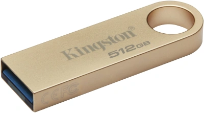 Флеш Диск Kingston 512GB DataTraveler SE9 DTSE9G3/512GB USB3.0 золотистый