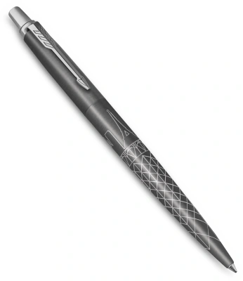 Ручка шариков. Parker Jotter Global Icons SE Paris K179 (2221601) серый мет. M подар.кор.