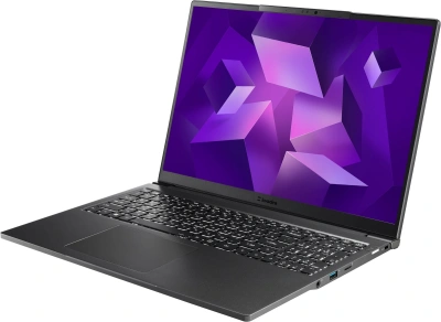 Ноутбук Kvadra Nau LP16 Core Ultra 7 155U 16Gb SSD512Gb Intel Graphics 16" IPS FHD+ (1920x1200) без ОС graphite WiFi BT Cam (Y22L01CAS122R_BA395D)