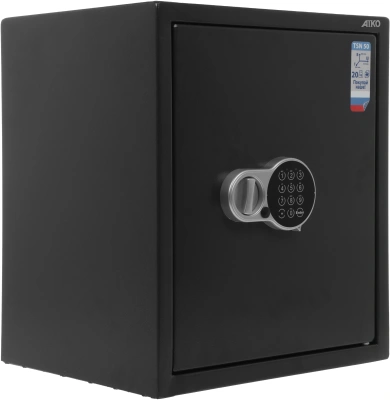 Сейф офисный Aiko TSN 50-EL взломостойкий 500x435x381мм электронный (S10399530414)