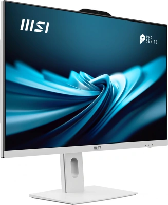 Моноблок MSI Pro AP272P 14M-650XRU 27" Full HD i3 14100 (3.5) 8Gb SSD512Gb UHDG 730 без ОС GbitEth WiFi BT 120W клавиатура мышь Cam белый 1920x1080