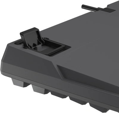 Клавиатура A4Tech MS76 темно-серый USB Multimedia for gamer LED кабель 1.8м