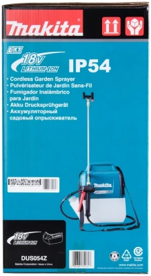 Опрыскиватель Makita DUS054Z аккум. наплеч. 5л бирюзовый/белый